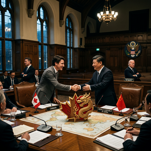 El Quiebre de Norteamérica: La Alianza Estratégica entre Canadá y China